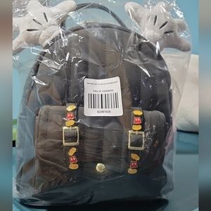 Mickey mouse mini plush backpack